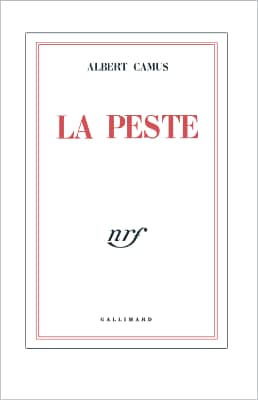 Albert Camus La Peste original cover