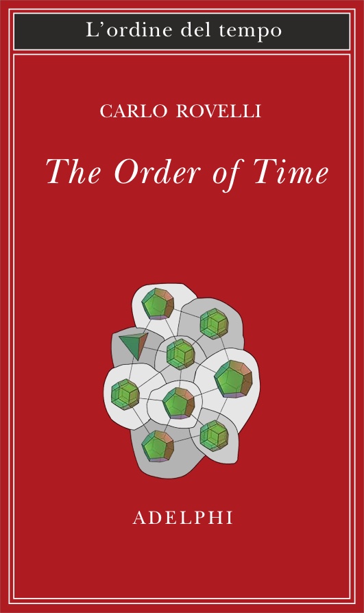 Carlo Rovelli The Order of Time English cover