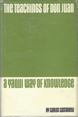 Carlos Castaneda The Teachings of Don Juan original cover