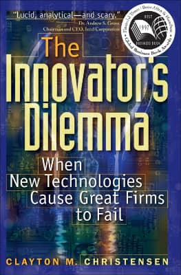 Clayton Christensen The Innovator's Dilemma original cover