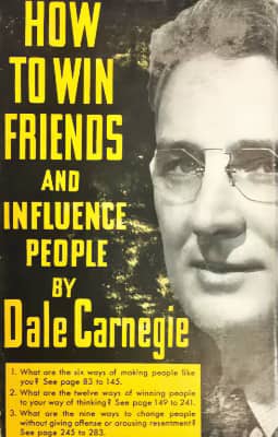 Dale Carnegie How to Win Friends and Influence People original cover