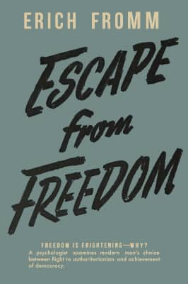 Erich Fromm Escape from Freedom original cover