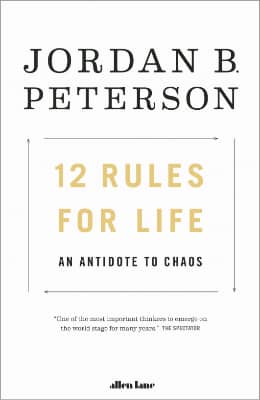 Jordan B. Peterson 12 Rules for Life original cover