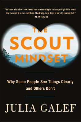 Julia Galef The Scout Mindset original cover