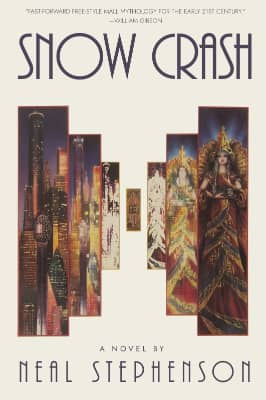 Neal Stephenson Snow Crash original cover