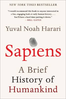 Yuval Noah Harari Sapiens original cover