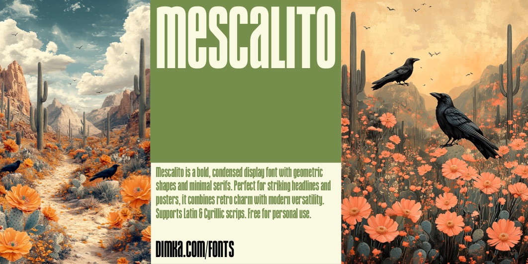 Mescalito Font by Dimka