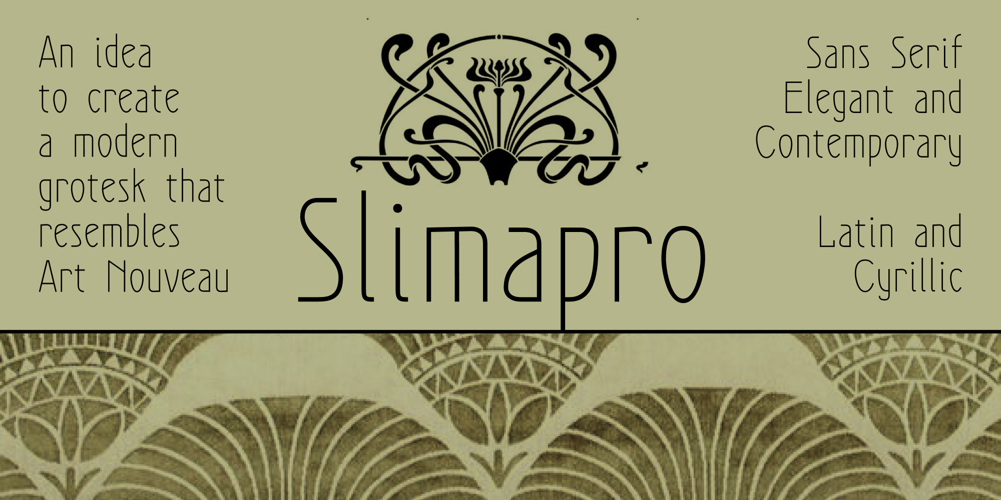 Slimapro Font by Dimka