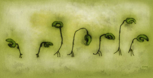 To avoid sliding down a slope