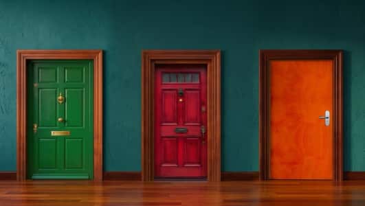 Three doors